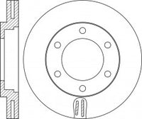 Rotor Disc, NIBK, 402062S400, RN1452V, NISSAN (018499)