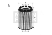 MANN-FILTER,, Oil Filter (Element) Hu 7041, 16 163 156 80, Z,
