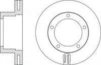 Rotor Disc, NIBK, 43512-36171, RN1479V, TOYOTA (018932)