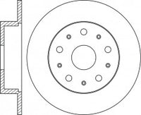 Rotor Disc, NIBK, 71739570, RN1873, ALFA ROMEO (009512)