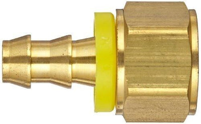 4315-05-04 - Hose Barb to NPT Female (Brass) 5/16" Push-on Barbe to 1/8" Pipie (093308)
