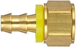 4315-06-06 - Hose Barb to NPT Female (Brass) 3/8" Push-on Barbe to 3/8" Pipie (093310)