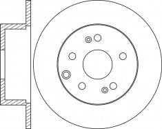 Rotor Disc, NIBK, 58411-2B000, RN2002, HYUNDAI (017520)
