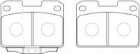 NIBK, Brake Pad, A-400WK, PN3338, AKEBONO