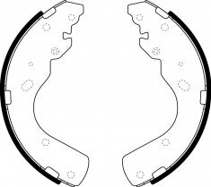 NIBK, Brake Shoes, BS1769, FN3416, BENDIX AUS