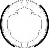 NIBK, Brake Shoes, 362450B, FN0614, BENDIX EUR