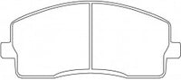 ผ้าเบรค NIBK DB2179 PN71001 BENDIX AUS (018667)
