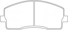 ผ้าเบรค NIBK DB2179 PN71001 BENDIX AUS (018667)