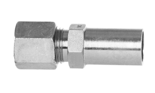 47015-10-08 - 5/8" Stand Tube x 1/2" Flareless Tube Compression Fittings (081665)