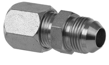 47208-06-06 - 3/8" JIC (9/16"-18 thread) 37Â° x 3/8" Flareless Tube Compression Fittings (081730)