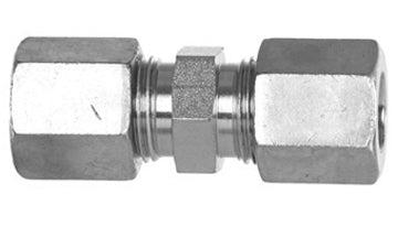 47305-08-04 - 1/2" Flareless x 1/4" Flareless Tube Compression Fittings (081760)