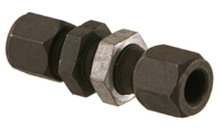 47525-08-08 - 1/2" Flareless x 1/2" Flareless Bulkhead 90Â° Tube Compression Fittings (081870)
