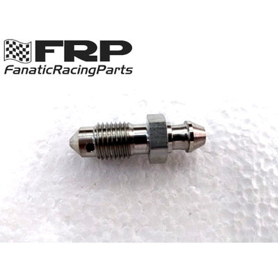 Brake Bleed Screw, WPR, 1/4"-28x0.92", Hose Fitting (120075)