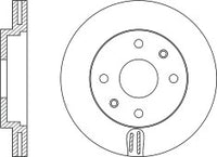 Rotor Disc, NIBK, 517123D100, RN1231V, HYUNDAI (017528)