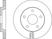 จานโรเตอร์, NIBK, B45G33251A, RN1566V, MAZDA (018012)