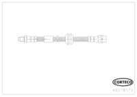 สายเบรค CORTECO OEM 34306755398 หมายเลขสินค้า 4 9 3 7 8 1 7 3, MINI (118730)