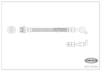 สายเบรค CORTECO OEM 462101KA0B หมายเลขสินค้า 4 9 3 7 8 4 4 4, NISSAN (118736)
