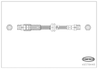สายเบรค, CORTECO, OEM 2K5611775E, หมายเลขสินค้า 4 9 3 7 8 4 4 8, VW (118739)