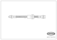 สายเบรค CORTECO OEM 34306772556 หมายเลขสินค้า 4 9 3 7 8 4 5 0, MINI (118741)