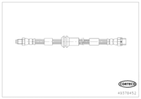 สายเบรค CORTECO OEM 34116772555 หมายเลขสินค้า 4 9 3 7 8 4 5 2, MINI (118743)