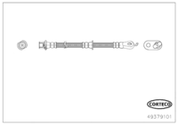 สายเบรค CORTECO OEM 9094702F65 หมายเลขสินค้า 4 9 3 7 9 1 0 1, LEXUS (118755)