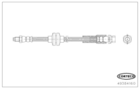 สายเบรค CORTECO OEM 31317913 เลขสินค้า 4 9 3 8 4 1 6 0, VOLVO (118830)