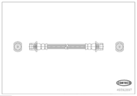 สายเบรค CORTECO, OEM 90947W2036, หมายเลขสินค้า 4 9 3 9 2 8 9 7, TOYOTA (118975)
