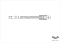 Brake Hose, CORTECO, OEM 34306762837, Article number 4 9 3 9 2 9 9 7, BMW (118981)