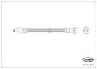 Brake Hose, CORTECO, OEM 1488316, Article number 4 9 3 9 3 8 5 0, FORD (119000)
