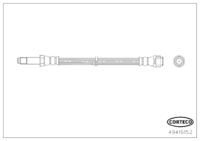 สายเบรค CORTECO OEM 9064280535 หมายเลขสินค้า 4 9 4 1 6 1 5 2, MERCEDES-BENZ (119250)