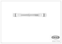 สายเบรค CORTECO OEM 462107211R หมายเลขสินค้า 4 9 4 1 7 3 0 4, RENAULT (119267)