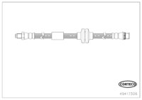 สายเบรค CORTECO OEM 8200735352 หมายเลขสินค้า 4 9 4 1 7 3 0 6, RENAULT (119268)