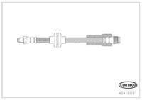 สายเบรค CORTECO OEM 96870359 หมายเลขสินค้า 4 9 4 1 8 8 8 1, CHRYSLER (119290)