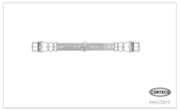 Brake Hose, CORTECO, OEM 462100268R, Article number 4 9 4 2 3 8 1 3, RENAULT (119373)