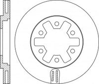 จานโรเตอร์, NIBK, 40206-R8200, RN1357V, NISSAN (018357)