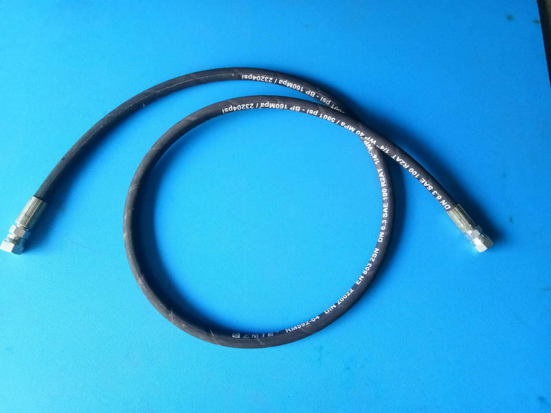 ZMTE Hydraulic Hose Assembly - 5/8"xR2, 20612-26-10 x 20612-26-10, 120"