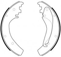 NIBK, Brake Shoes, A4634201020, FN0739, Daimler AG