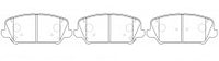 NIBK, Brake Pad, D1735-8960, PN0739, FMSI