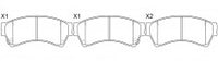 NIBK, Brake Pad, AN-759WK, PN5806, AKEBONO