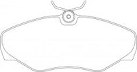 ဘရိတ်ပတ်၊ NIBK၊ DB1962၊ PN0198၊ BENDIX AUS (018502)