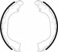 NIBK, Brake Shoes, NN-2055, FN1189, AKEBONO