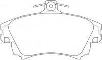 NIBK, Brake Pad, DB1381, PN3126, BENDIX AUS