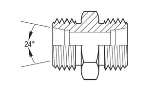 5000L-28 | 28 mm tube (M36x2.0 thread) DIN Union (089790)၊