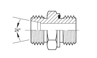 5002S-10-08 | 10 mm tube (M18x1.5 thread) DIN X 1/2" Male BSPP (089832)