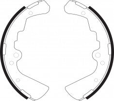 NIBK, Brake Shoes, 41060-V5525, FN1169, NISSAN