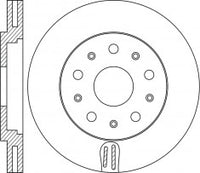จานโรเตอร์, NIBK, 562299B, RN1870V, BENDIX (009504)