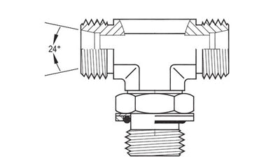 5169L-10-10-14 | 10 mm tube (M16x1.5 thread) X 14 mm Male Metric (090273)