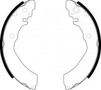 ผ้าเบรก, NIBK, BS5027, FN2367, BENDIX AUS (017148)