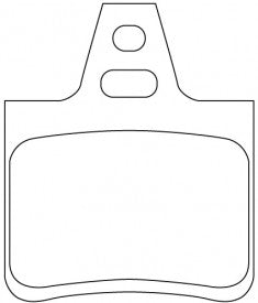 ผ้าเบรค NIBK DB2013 PN0264 BENDIX AUS (017027)