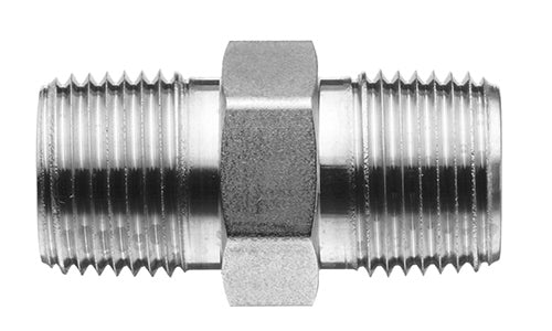 5404-32-24 - 2" NPTF ตัวผู้ x 1-1/2" ฟิตติ้งไฮดรอลิกตัวผู้ NPTF (079924)